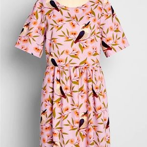 Princess Highway Take Me to Perch smock dress